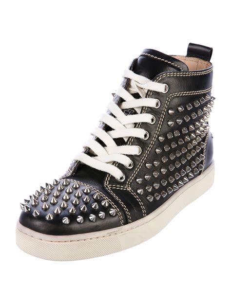 christian louboutin spike sneakers